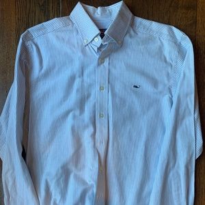 Medium Blue Vineyard Vines Button Down